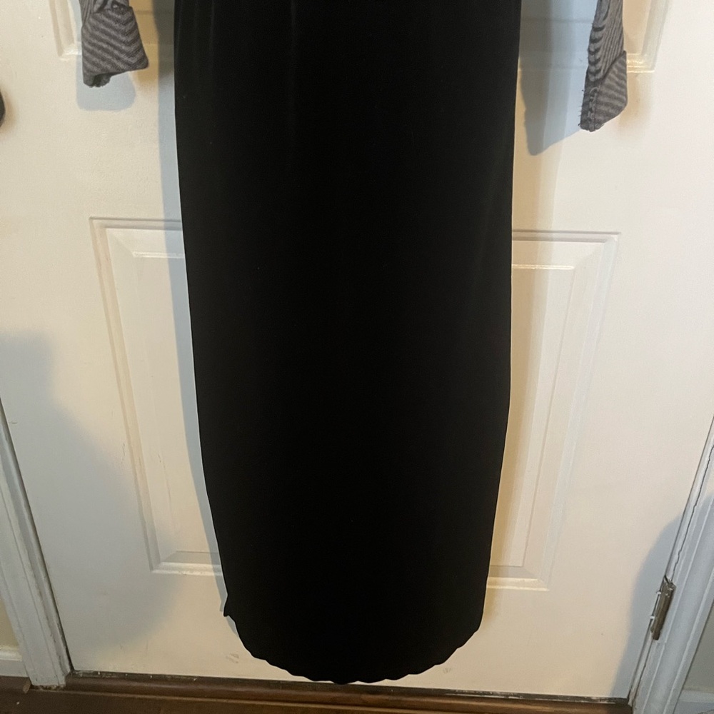 Classic Black Maxi Skirt